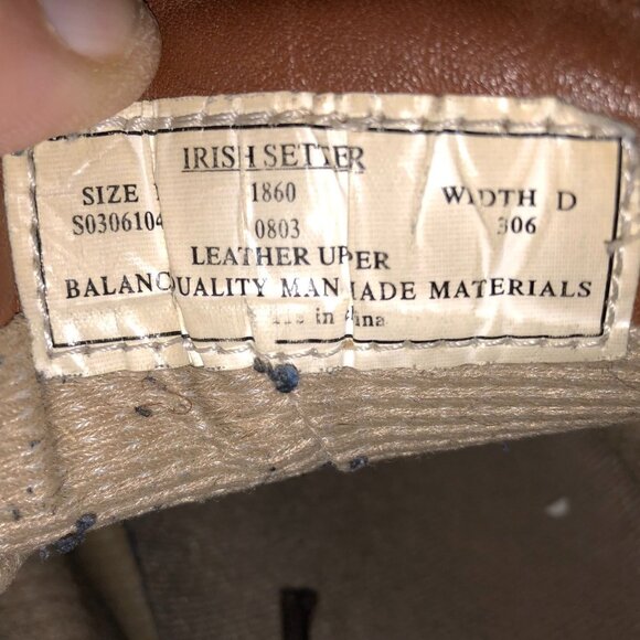 Irish Setter Men's Countrysider 1860 Size 13D Leather Chukka Mock Toe Boots - Picture 4 of 15